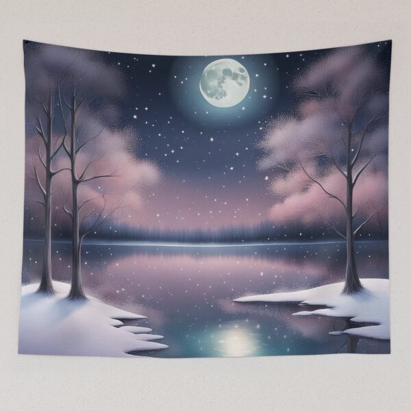 Item preview, moon over the lake designed and sold by jeffereysonlov.