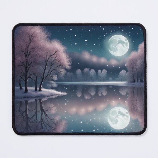 Item preview, moon over the lake 1 designed and sold by jeffereysonlov.
