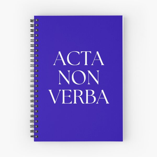 Item preview, Acta Non Verba (white) designed and sold by mimsythe1st.