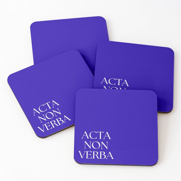 Item preview, Acta Non Verba (white) designed and sold by mimsythe1st.