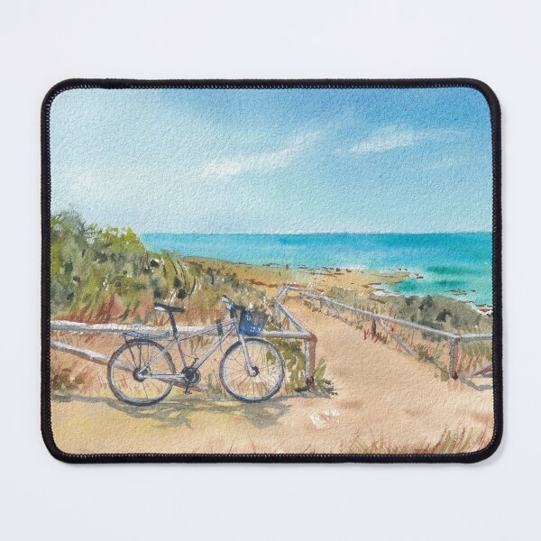 Item preview, Bicycle at the sunny seaside designed and sold by SoupSouka.