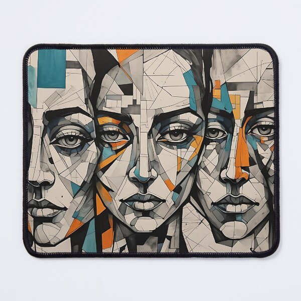 Item preview, Transform Your Space: Bold Abstract Faces Wall Art for Modern Decor designed and sold by Gemma A  Summers.