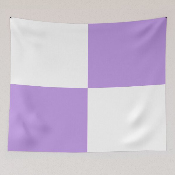 Item preview, Quarters - White and Light Violet designed and sold by JustPatterns2.