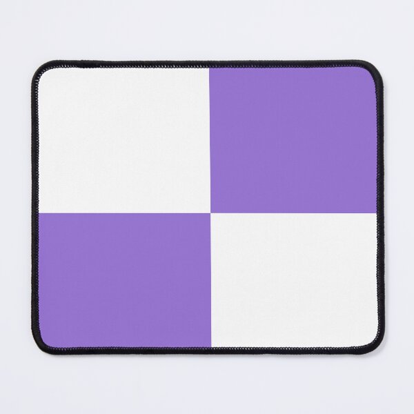 Item preview, Quarters - White and Dark Pastel Purple designed and sold by JustPatterns2.