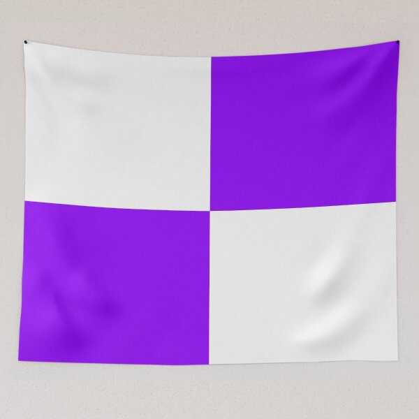 Item preview, Quarters - White and Violet designed and sold by JustPatterns2.