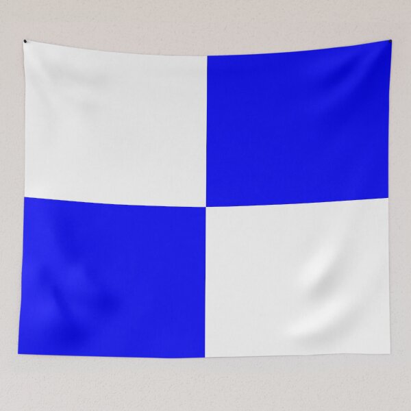 Item preview, Quarters - White and Blue designed and sold by JustPatterns2.