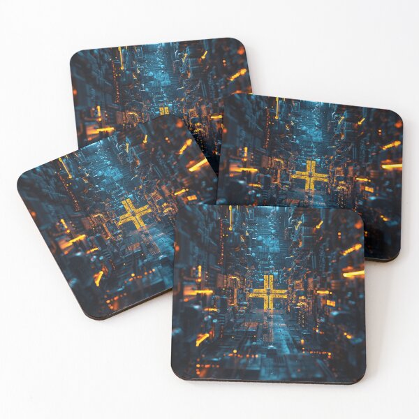 Item preview, Techno Future with Swedish Cross designed and sold by palmyst.