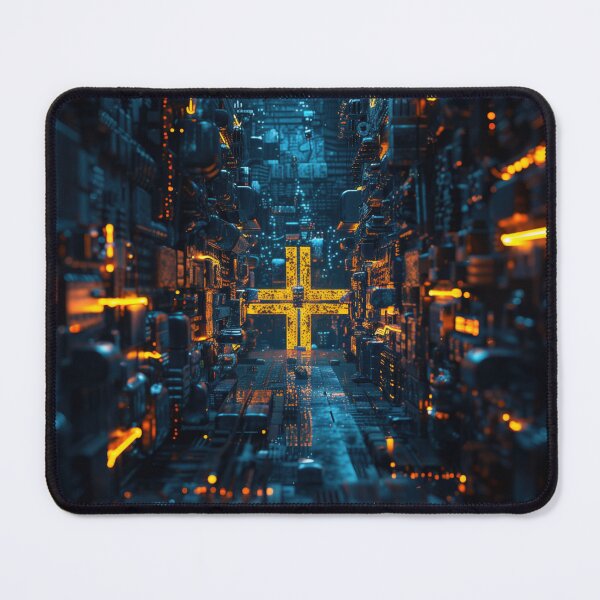 Item preview, Techno Future with Swedish Cross designed and sold by palmyst.
