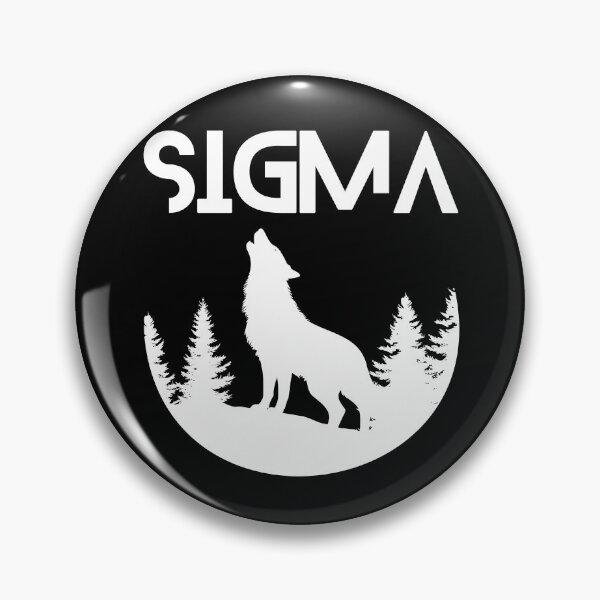 Item preview, Silhouette Sigma Male Wolf Vibes Classic Cool Viral Trends designed and sold by MorningTeeNmore.