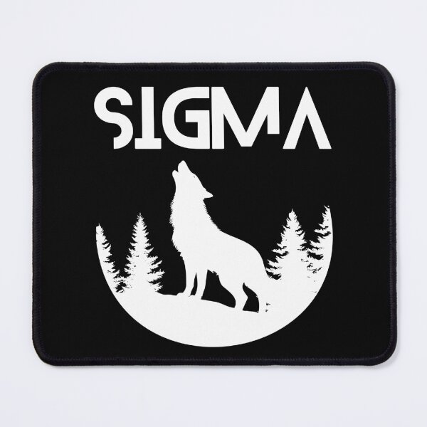 Item preview, Silhouette Sigma Male Wolf Vibes Classic Cool Viral Trends designed and sold by MorningTeeNmore.