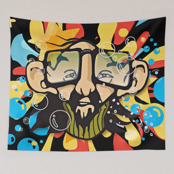 Item preview, The Beard Nerd designed and sold by DEZINOMANIA.