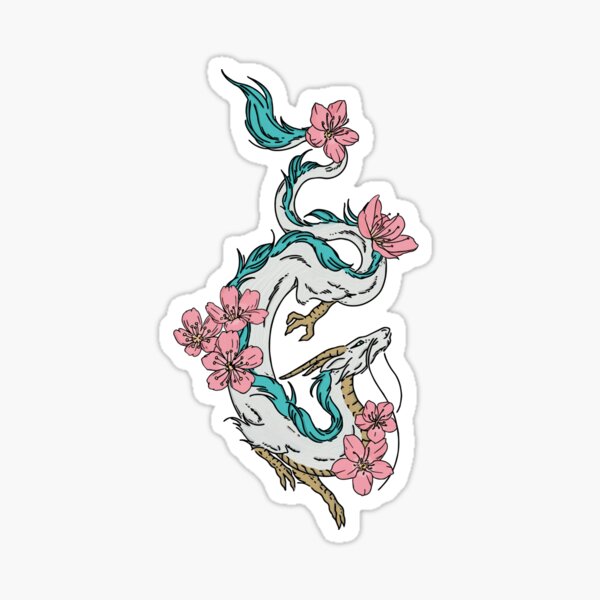 Item preview, Haku dragon designed and sold by Mystical Illustrations.