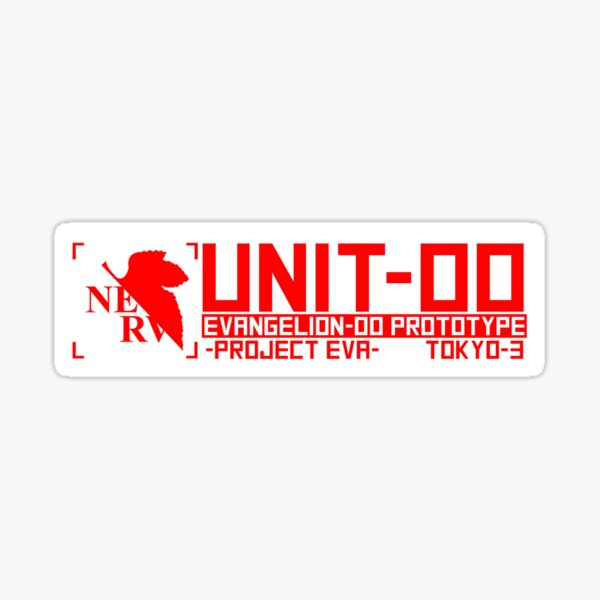 Vista previa del artículo con la obra «Unidad Evangelion 00», diseñado y vendido por wuluhulu.