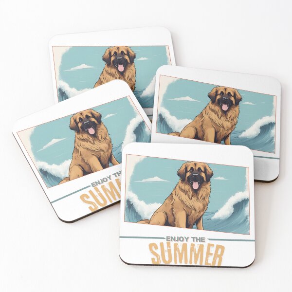 Item preview, Leonberger summer Holidays leonberger dog  Enjoy the Summer  designed and sold by GoodyPaws.