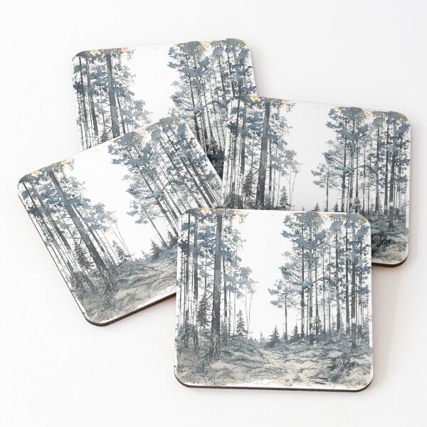Item preview, Winter Forest Sketch designed and sold by palmyst.