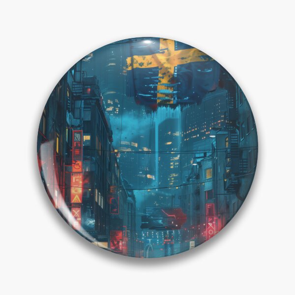 Item preview, Futuristic Swedish Cityscape designed and sold by palmyst.