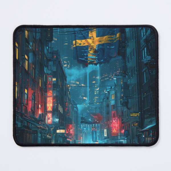 Item preview, Futuristic Swedish Cityscape designed and sold by palmyst.