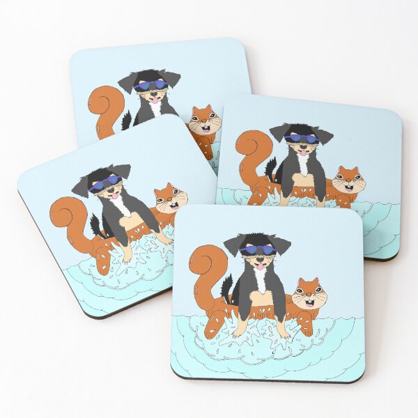 Item preview, Splash Chihuahua Mix With Floaty Having Pool Time Fun designed and sold by JoyousArt4u.