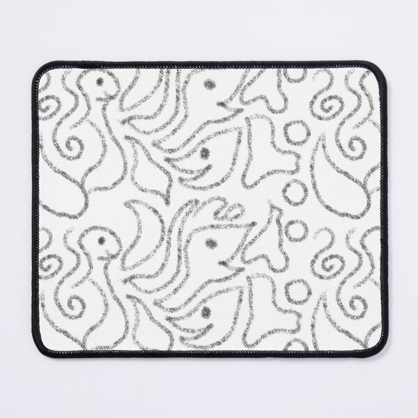Item preview, Cute spirit smile line art chalk original pattern designed and sold by R4CProject.