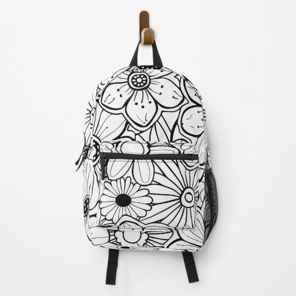 Item preview, Black And White Flower Pattern designed and sold by brandway.