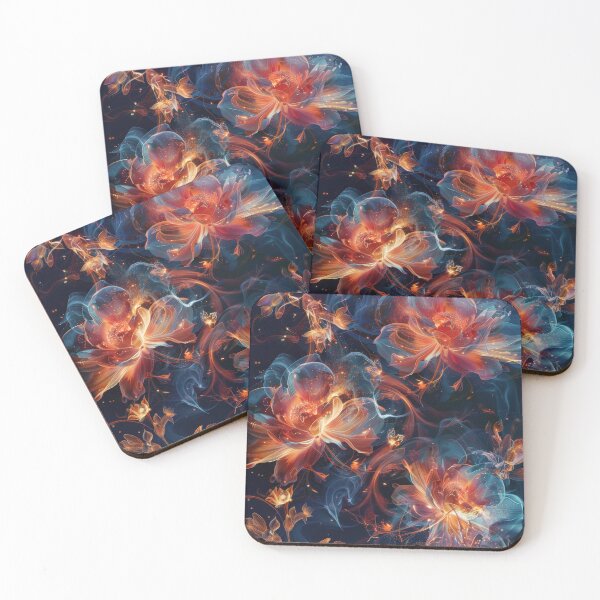 Item preview, Abstract Floral Art With Smoke and Light designed and sold by brandway.