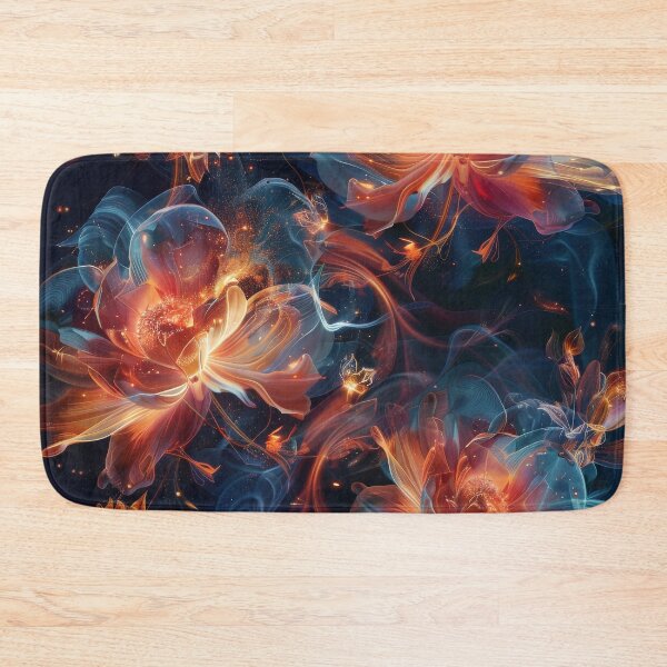 Item preview, Abstract Floral Art With Smoke and Light designed and sold by brandway.