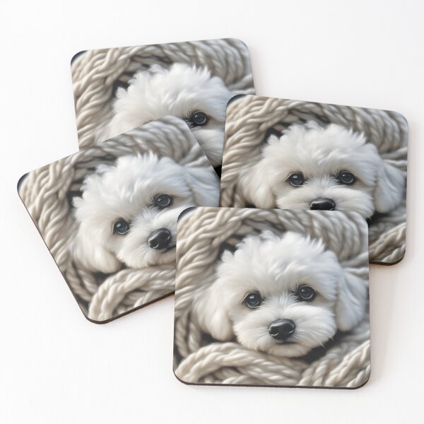 Item preview, Tangled Up Bichon Frise Puppy! designed and sold by Annabelly321.
