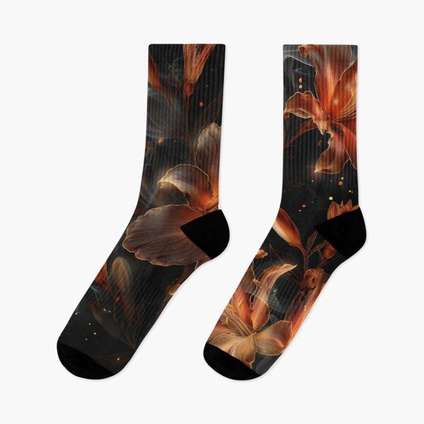 Item preview, Golden Lilies In Smoke designed and sold by brandway.