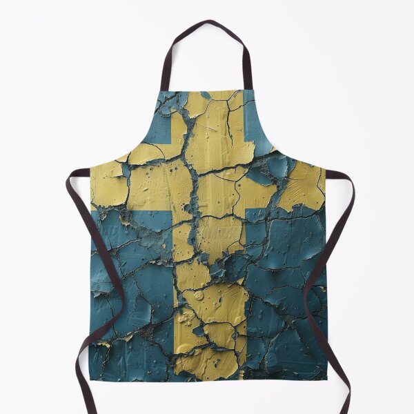 Item preview, Weathered Swedish Flag Texture designed and sold by palmyst.