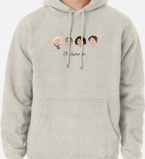 The Supremes (black text/white background) Pullover Hoodie
