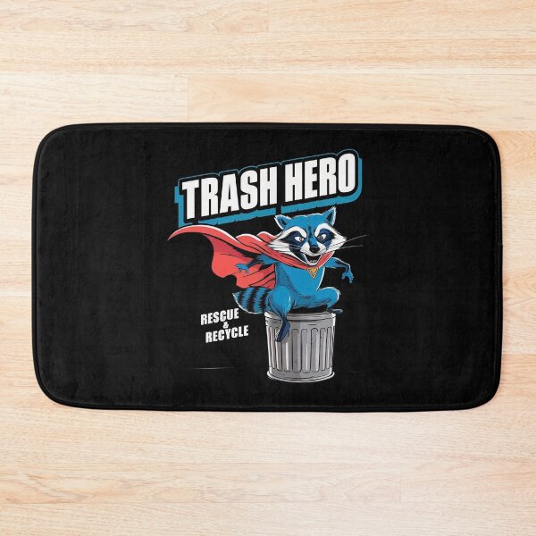 Item preview, Trash Hero Raccoon designed and sold by 90's Misaki.