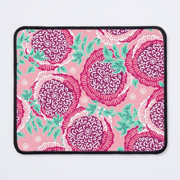 Item preview, Stylized peonies, Raspberry on a pink background designed and sold by Alex  Blud.
