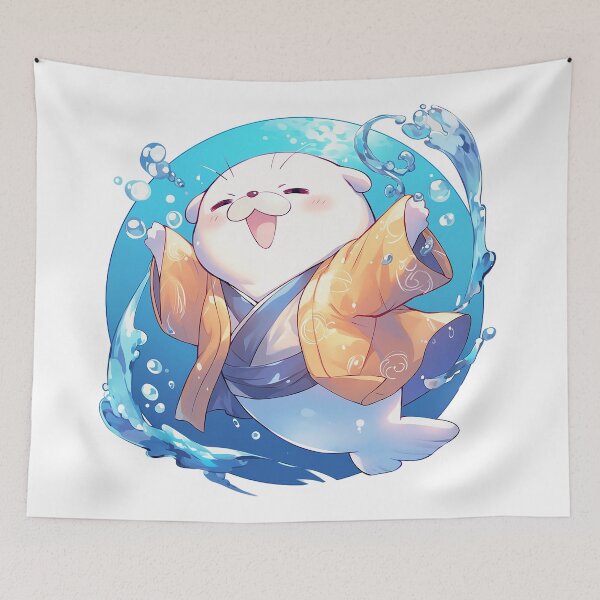 Item preview, Underwater Seal in Japanese Clothing designed and sold by Christian Weiss.