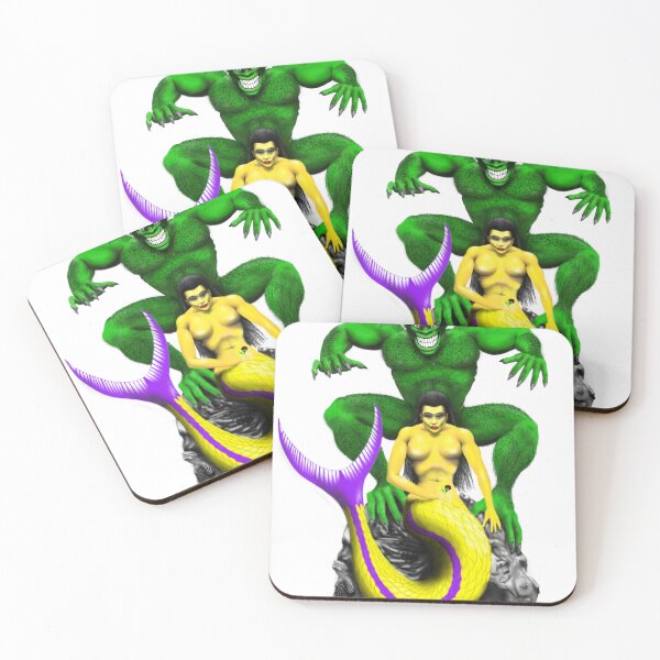 Item preview, GOLDEN MERMAID LADY AND MONKEY GOD designed and sold by JA Mf.