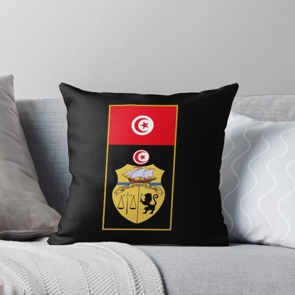 Item preview, Tunisia Flag & Coat of arms designed and sold by adamst555.