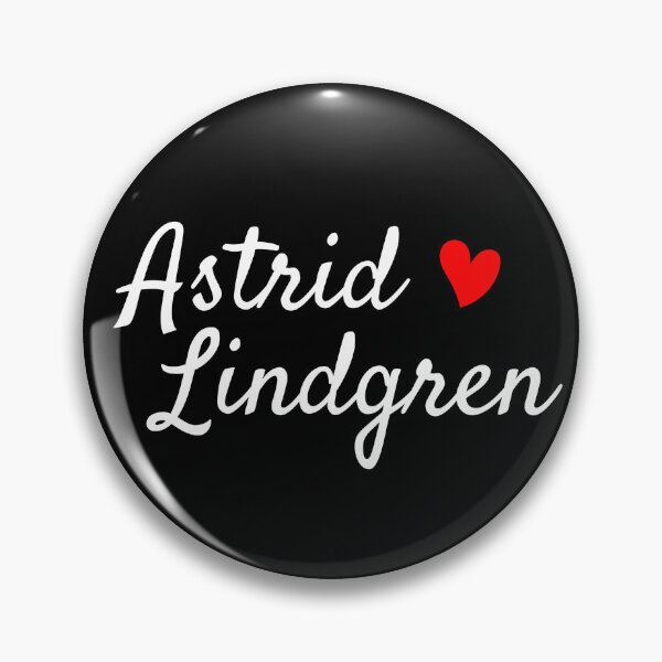 Item preview, I Love Astrid Lindgren designed and sold by BeakHouse.