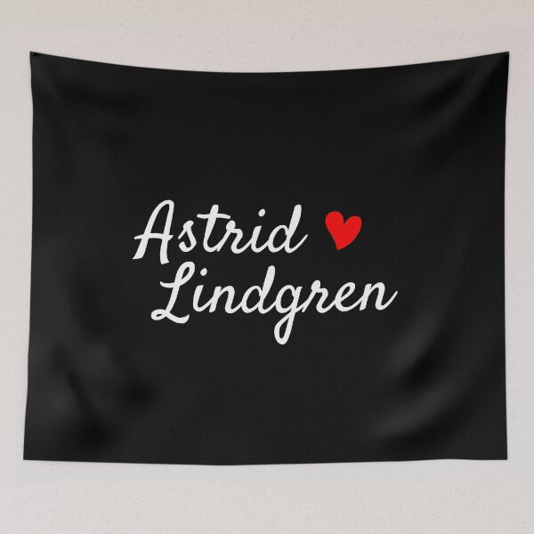 Item preview, I Love Astrid Lindgren designed and sold by BeakHouse.