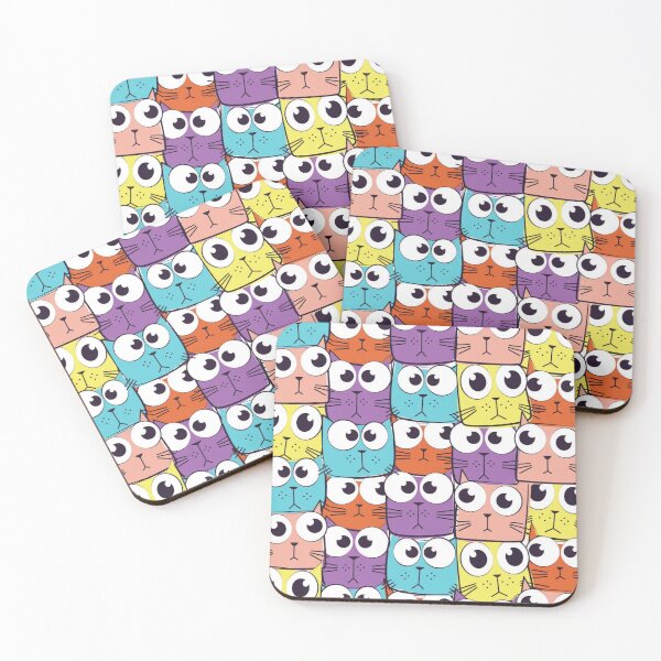 Item preview, pattern, cat, cartoon, illustration, animal designed and sold by NAVAL00.