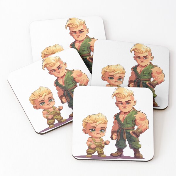 Item preview, Guile and charlie designed and sold by nerdyrock.