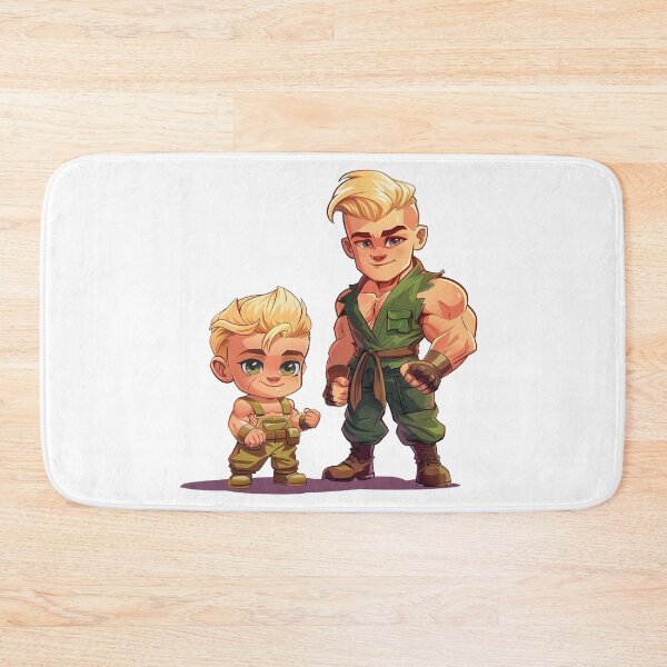 Item preview, Guile and charlie designed and sold by nerdyrock.