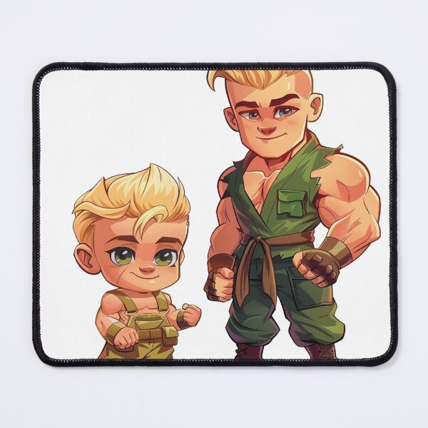 Item preview, Guile and charlie designed and sold by nerdyrock.