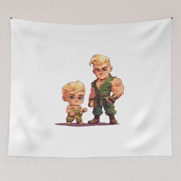 Item preview, Guile and charlie designed and sold by nerdyrock.