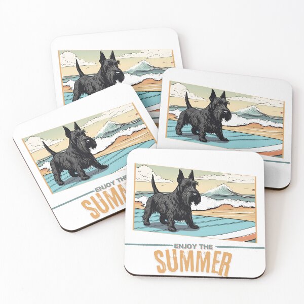 Item preview, Scottish Terrier Dog summer Holidays scottish terrier dog Enjoy the Summer  designed and sold by GoodyPaws.