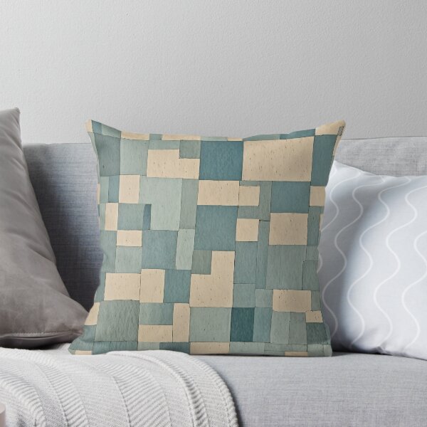 Item preview, Little Blue Abstract Blocks in Pastel designed and sold by Lizetteh.