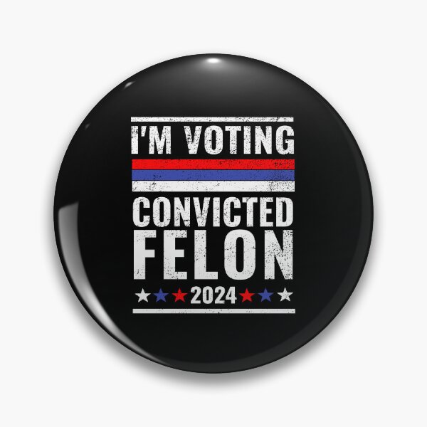 Item preview, I'm Voting Convicted Felon 2024, Trump Funny Quote designed and sold by Fatimah Saeed.