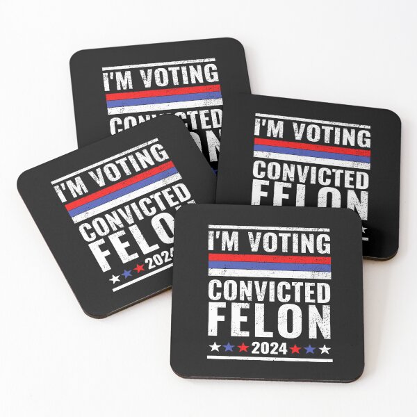 Item preview, I'm Voting Convicted Felon 2024, Trump Funny Quote designed and sold by Fatimah Saeed.