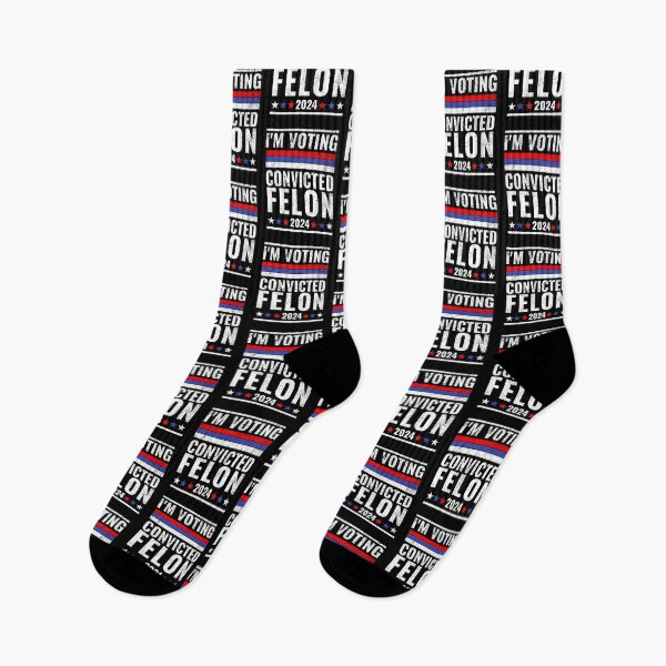 Item preview, I'm Voting Convicted Felon 2024, Trump Funny Quote designed and sold by Fatimah Saeed.
