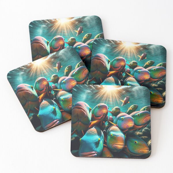 Item preview, Group of Parrotfishes designed and sold by Eric Nagel.