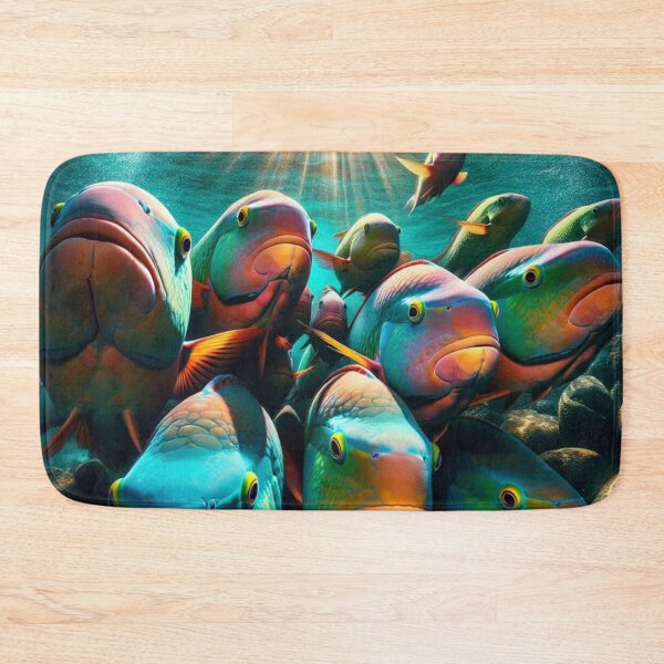 Item preview, Group of Parrotfishes designed and sold by Eric Nagel.