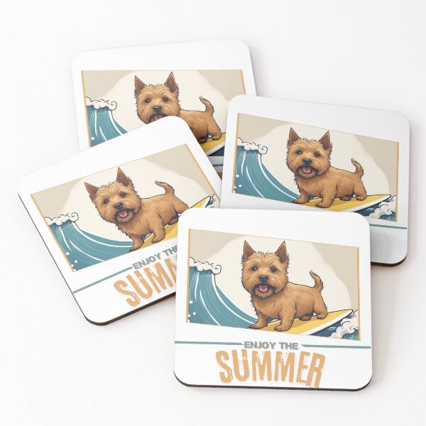Item preview, Norwich Terrier Dog summer Holidays norwich terrier dog Enjoy the Summer  designed and sold by GoodyPaws.